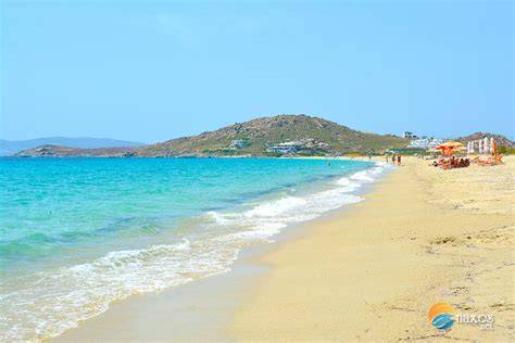 Agios Prokopios Beach na ostrove Naxos