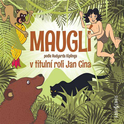 Mauglí medzi zvieratami v džungli
