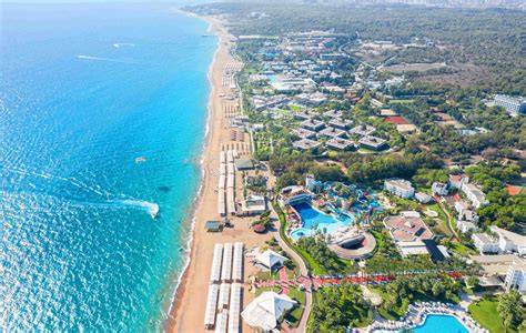 Turecká riviéra pláž a all-inclusive rezort