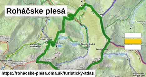 Turistická mapa Batizovského plesa