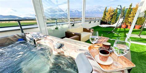 Wellness s výhľadom na Tatry