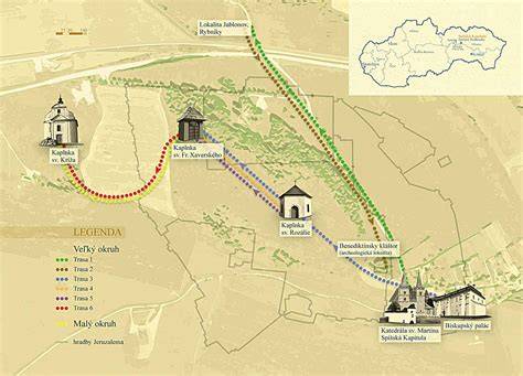 Mapa wellness ubytovania na Spiši