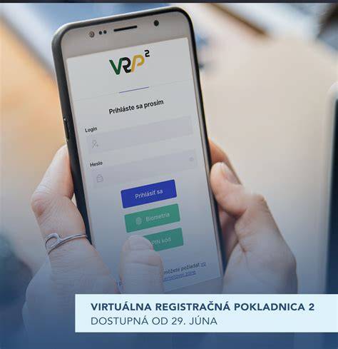 Virtuálna registračná pokladnica na mobile