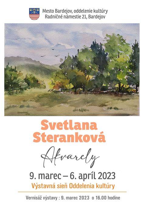 výstava Krídla motívov akvarely