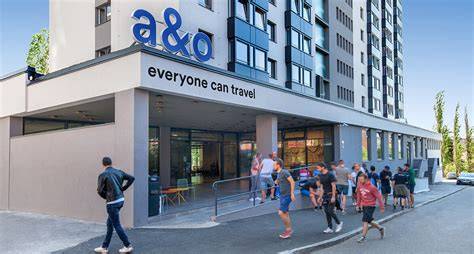 Hotel A&O Prague Rhea Praha exteriér