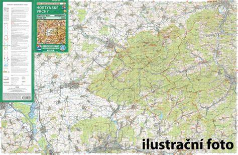 Turistická mapa Myjavskej pahorkatiny