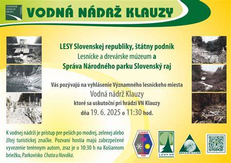 Vodná nádrž Klauzy v Slovenskom raji