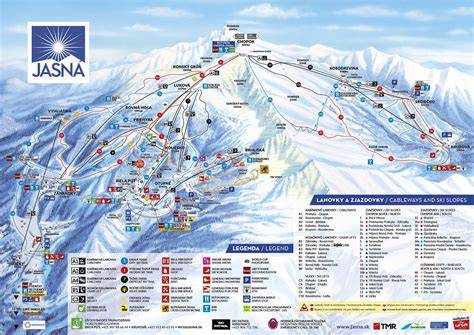 prístupová mapa na Trangošku Chopok juh