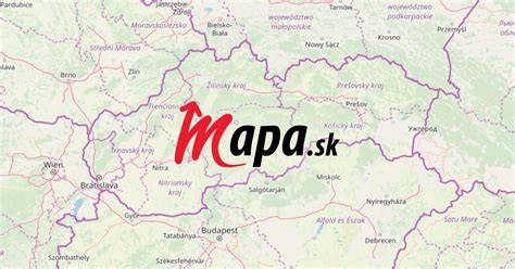 Mapa trate Svit a okolie